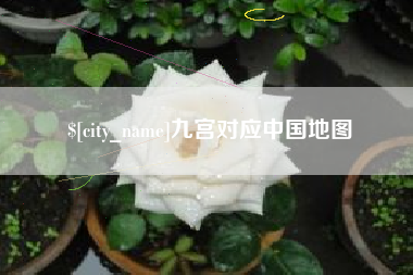 安岳九宫对应中国地图