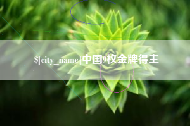 安岳中国9枚金牌得主