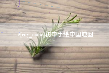 安岳初中手绘中国地图
