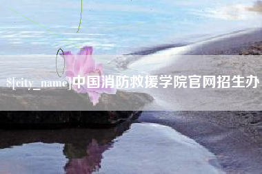 安岳中国消防救援学院官网招生办
