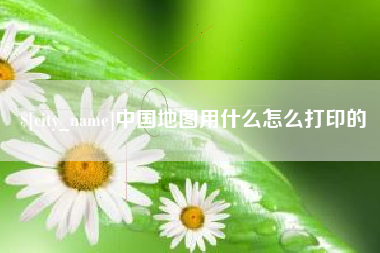 安岳中国地图用什么怎么打印的