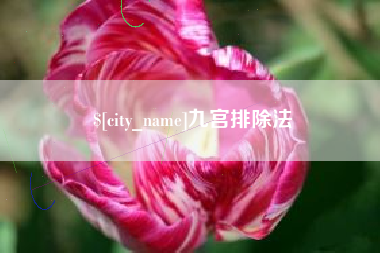 安岳九宫排除法