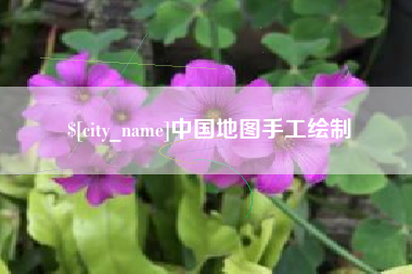 安岳中国地图手工绘制