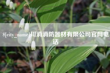 安岳川消消防器材有限公司官网电话