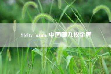 安岳中国哪九枚金牌