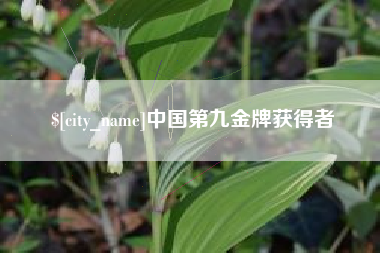 安岳中国第九金牌获得者