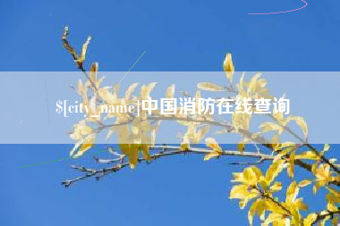 安岳中国消防在线查询