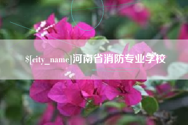 安岳河南省消防专业学校