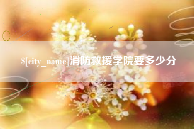 安岳消防救援学院要多少分